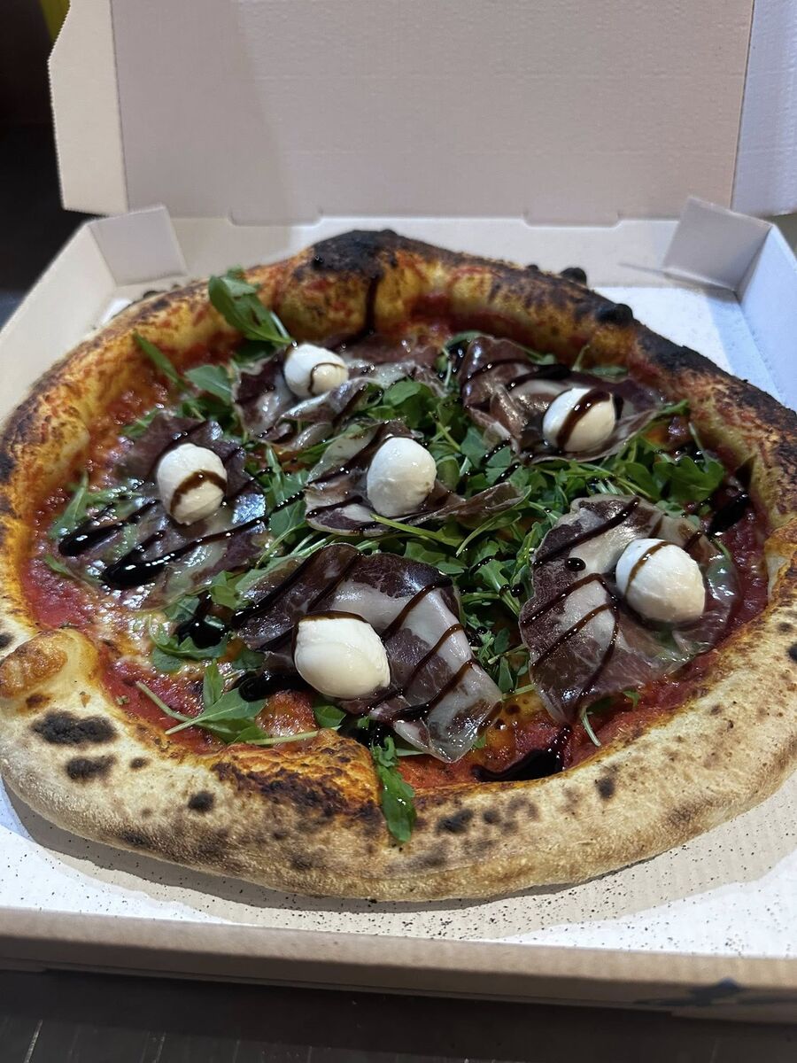 Pizza coppa buffala mozzarella CasaMia